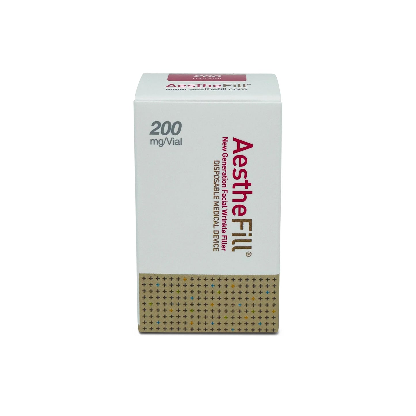 AestheFill 200mg by Nutrination, a solution for facial rejuvenation and collagen stimulation.