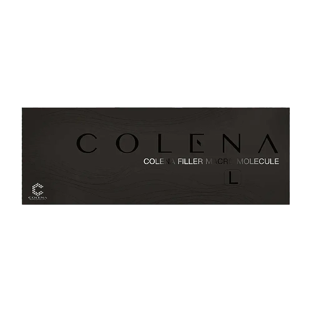 COLENA L hyaluronic acid filler for fine wrinkles and subtle volume, promoting natural beauty and comfort.