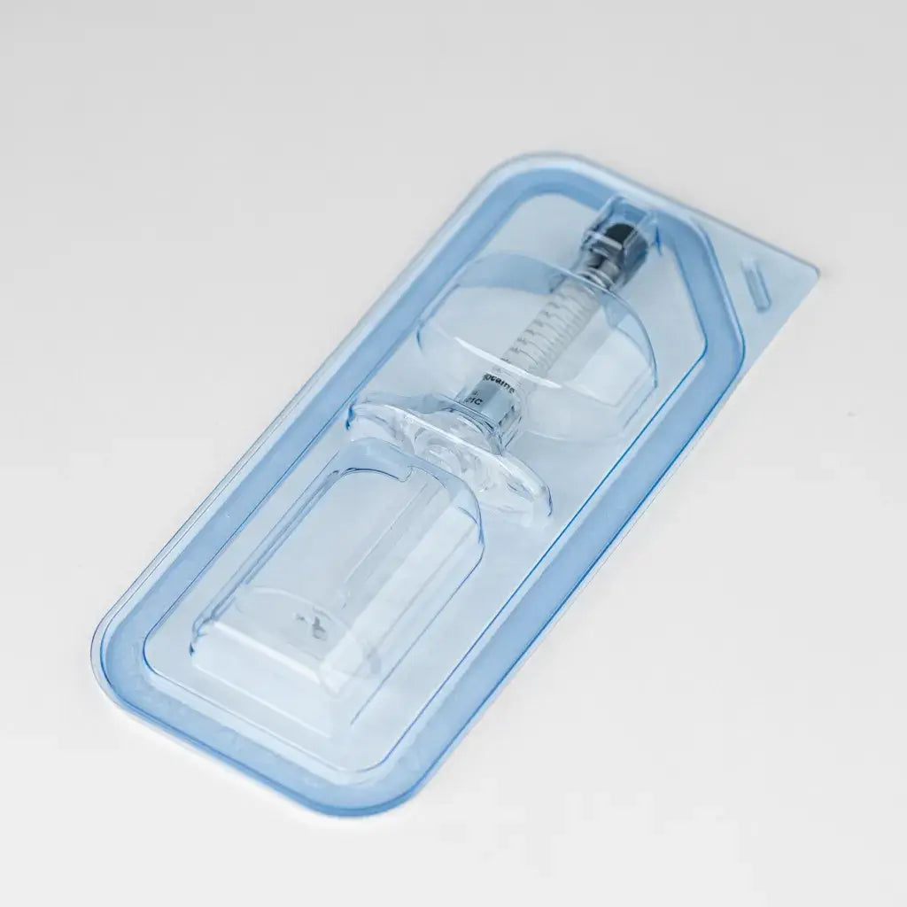 Hyaldew All (1ml) hyaluronic acid filler in sterile packaging from Nutrination, designed for facial correction and wrinkle reduction.