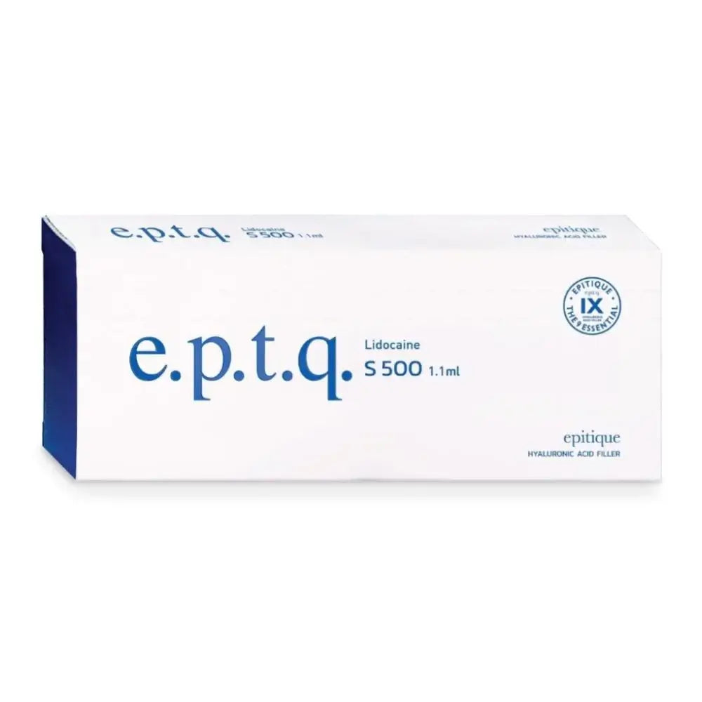 EPTQ S500 lidocaine hyaluronic acid filler box for high-density facial contouring and wrinkle correction