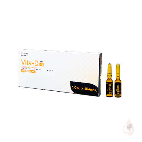 Vita D 200,000iu from Nutrination, featuring 10 ampoules for vitamin D support and overall wellness.