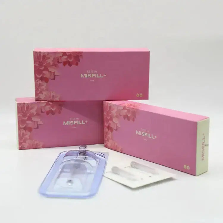 MISFILL+ Deep Gel packaging for moderate to deep wrinkles, featuring Nutrination for enhanced skin support.