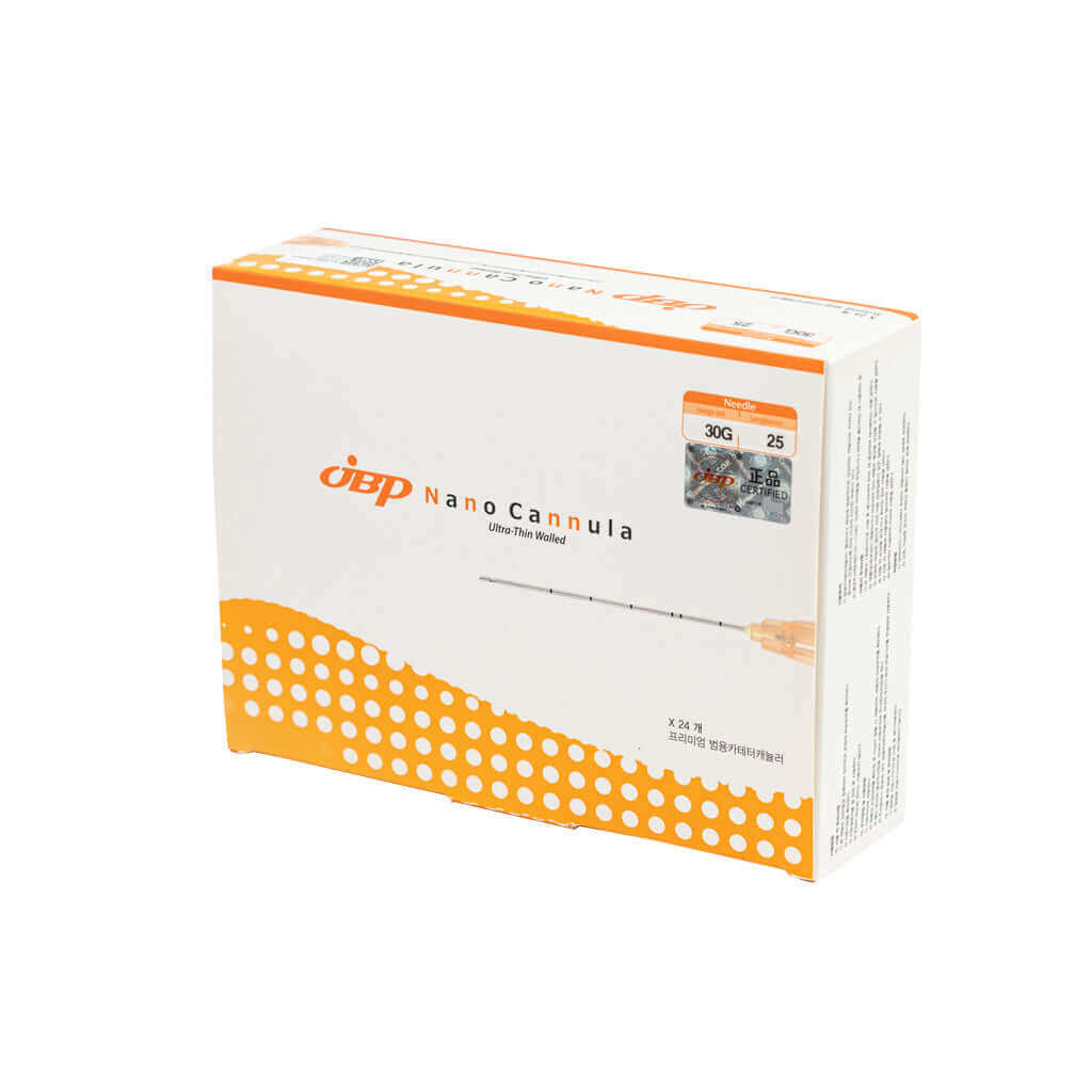 JBP Nano Cannula 30G 25mm box of 24 pcs for precise nutritional applications by Nutrination.