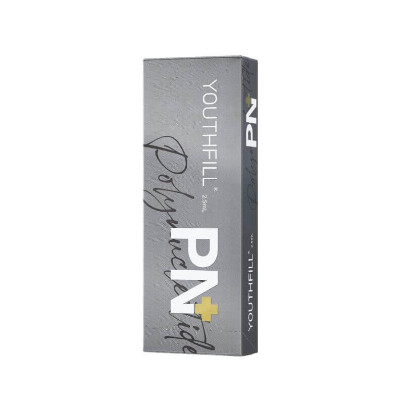YOUTHFILL PN 1x2.5ml packaging for Polynucleotide & HA Booster promoting youthful skin and nutrination.