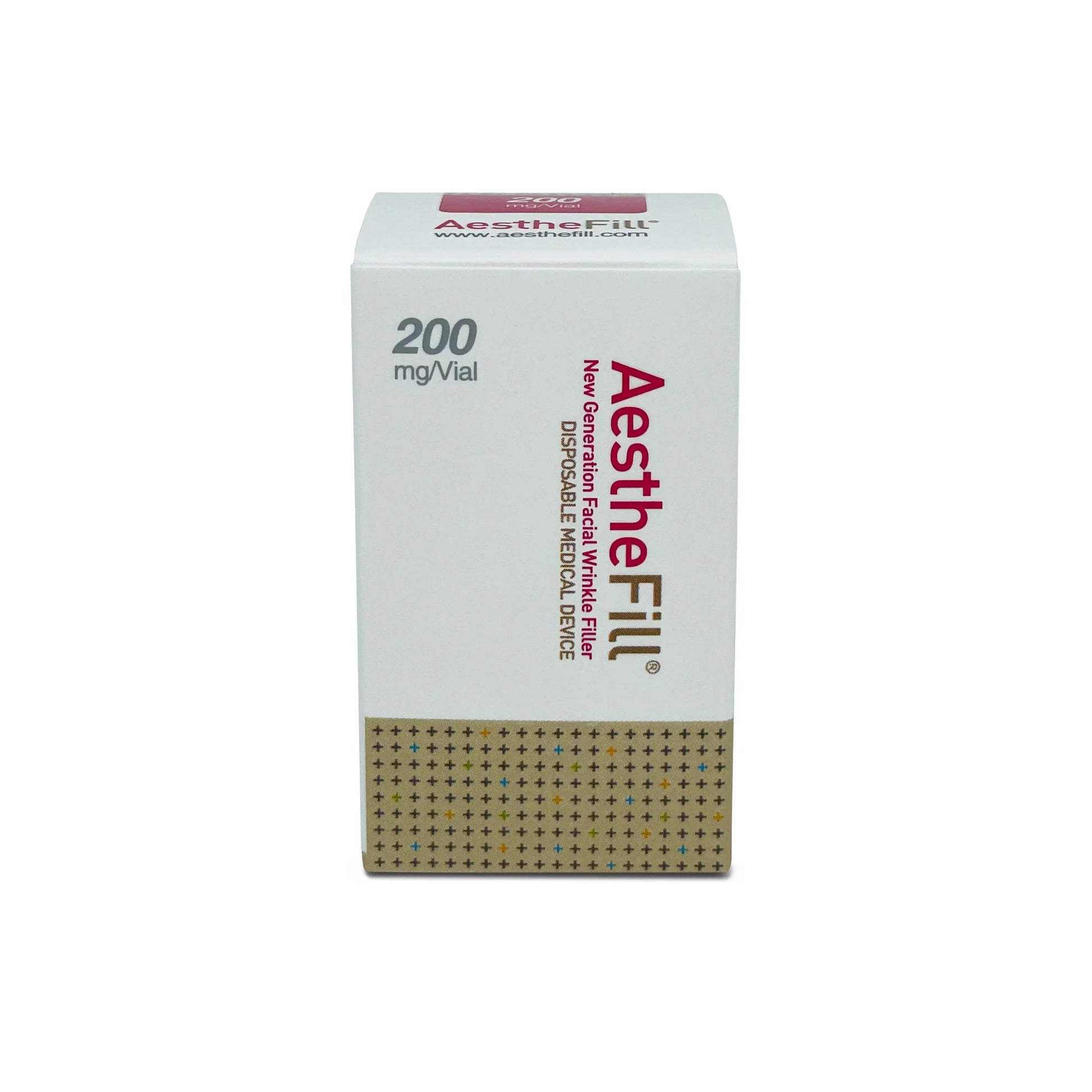 AestheFill 200mg by Nutrination, a solution for facial rejuvenation and collagen stimulation.