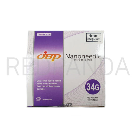 JBP Nano Needle 34g8mm (100 pcs)