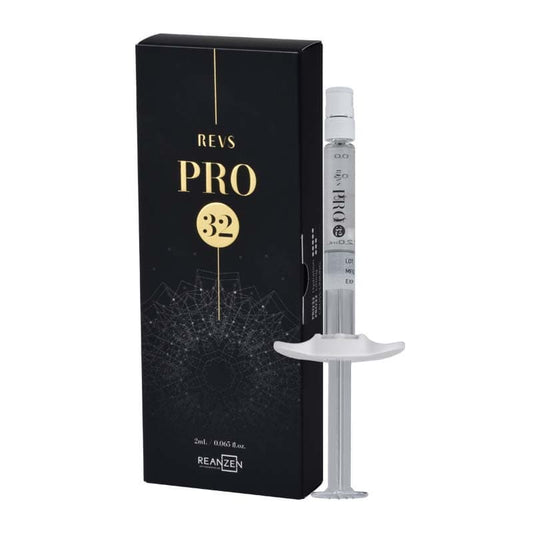 REVS PRO 32 hyaluronic acid applicator, 1x2ml, for radiant skin and deep hydration with Nutrination benefits.