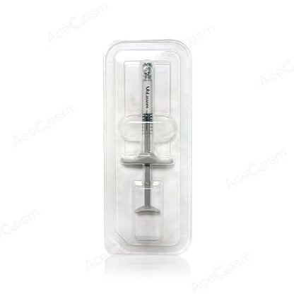 Volassom 0.8cc x 2 skin booster from Nutrination in sterile packaging, promoting skin elasticity and collagen support.