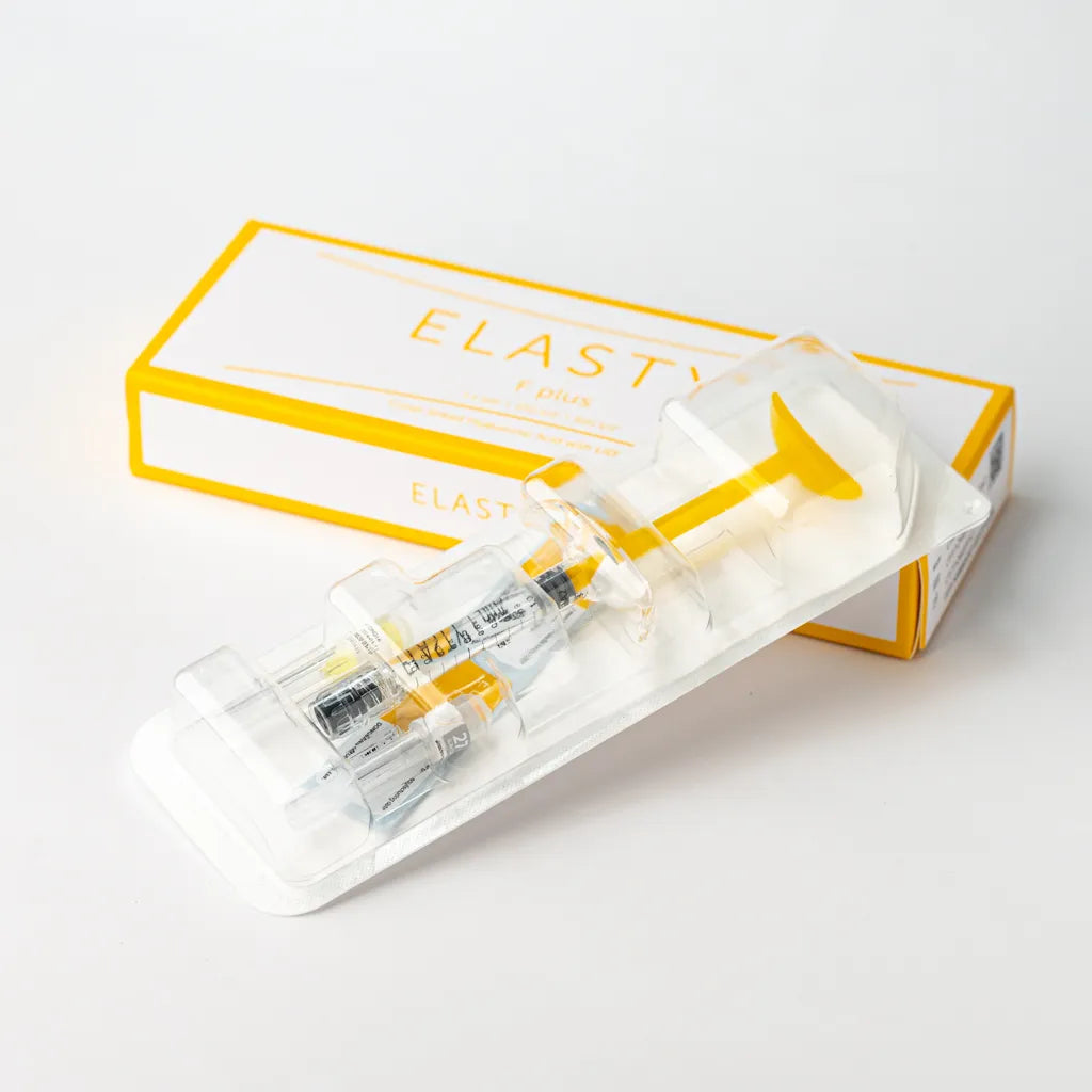 Nutrinations Elasty F Plus Dermal Filler in a syringe with packaging to buy elasty f plus canada