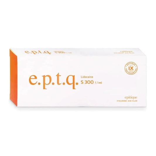 EPTQ S300 hyaluronic filler box for wrinkle correction, providing nutrition and elasticity for smooth, lasting results.