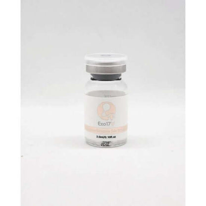 EXO 17 V (3ml vial) by Nutrination, a next-gen exosome booster for skin rejuvenation and hair health.