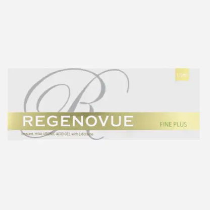 REGENOVUE Fine Plus packaging for delicate correction of superficial wrinkles and fine lines.