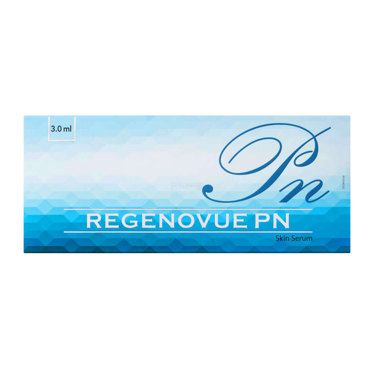 Regenovue PN polynucleotide skin serum by Nutrination for skin rejuvenation and repair. 3.0 ml packaging.