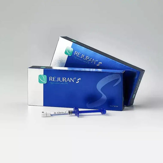 Rejuran S scar remodeling injectable with PDRN for improved skin texture and healing.