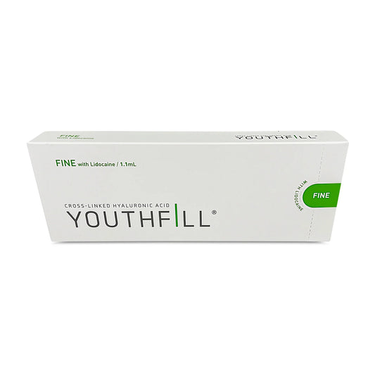 Youth Fill Fine Filler with Lidocaine for smooth skin. Buy youth fill fine filler Canada.