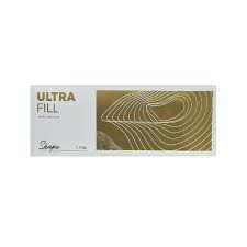 Packaging of ULTRAFILL Shape contouring gel; designed for lifting and defining facial features with Nutrination.
