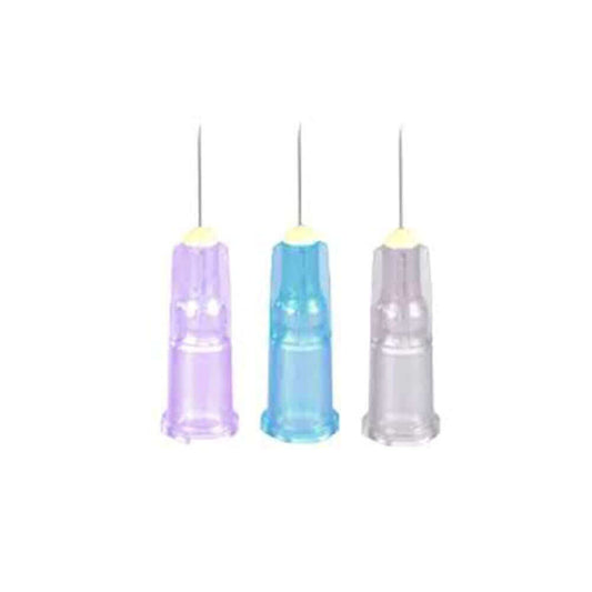 JBP Nano Needle 27G 25mm, precision needles for Nutrination, pack of 100, ideal for professional use.