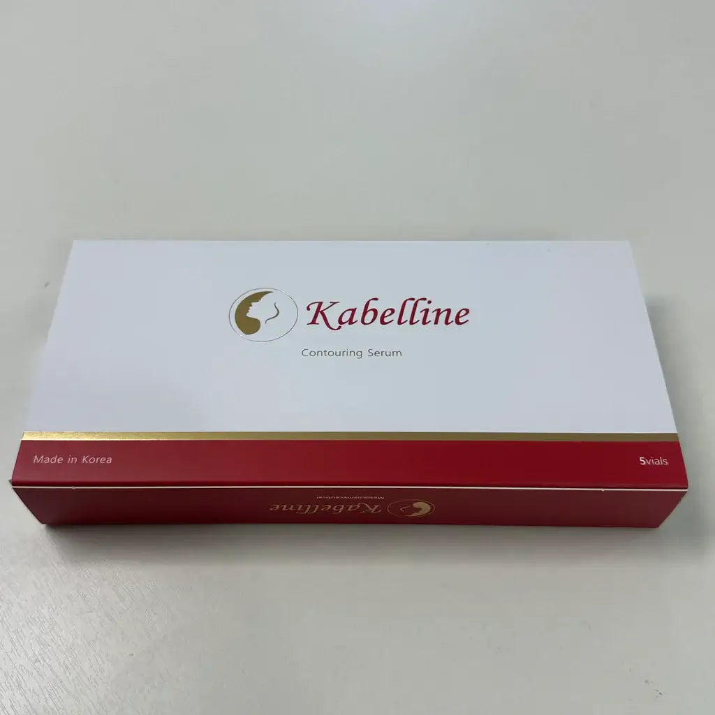 KABELLINE 5x8ml box, premium adipose dissolving solution for targeted contouring, made in Korea.
