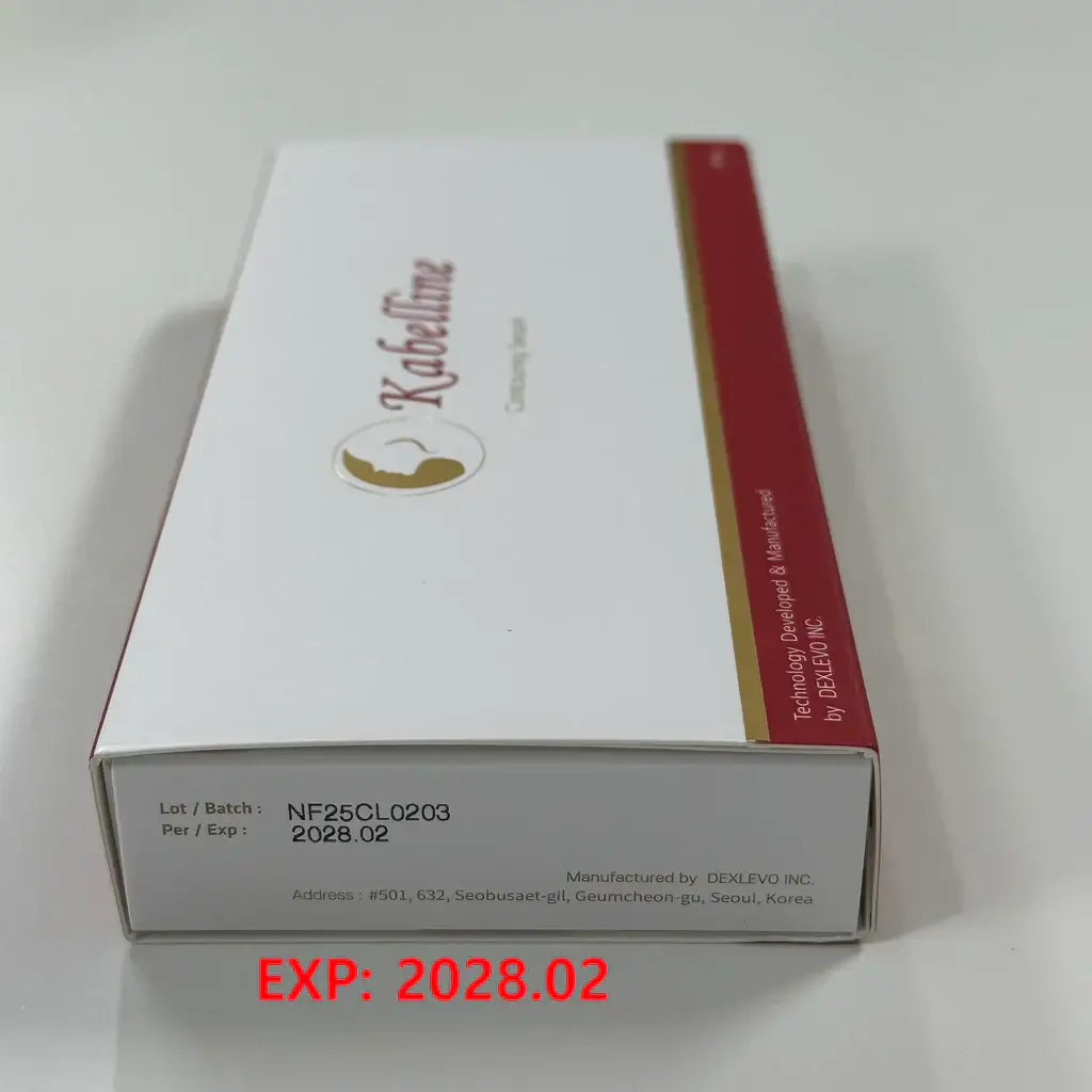 KABELLINE 5x8ml packaging box showcasing adipose dissolving solution for targeted body contouring.