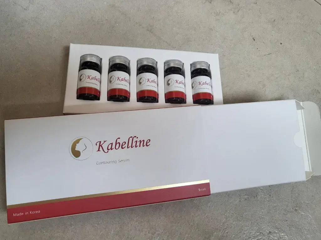 KABELLINE 5x8ml adipose dissolving solution in premium packaging, designed for targeted contouring and body sculpting.