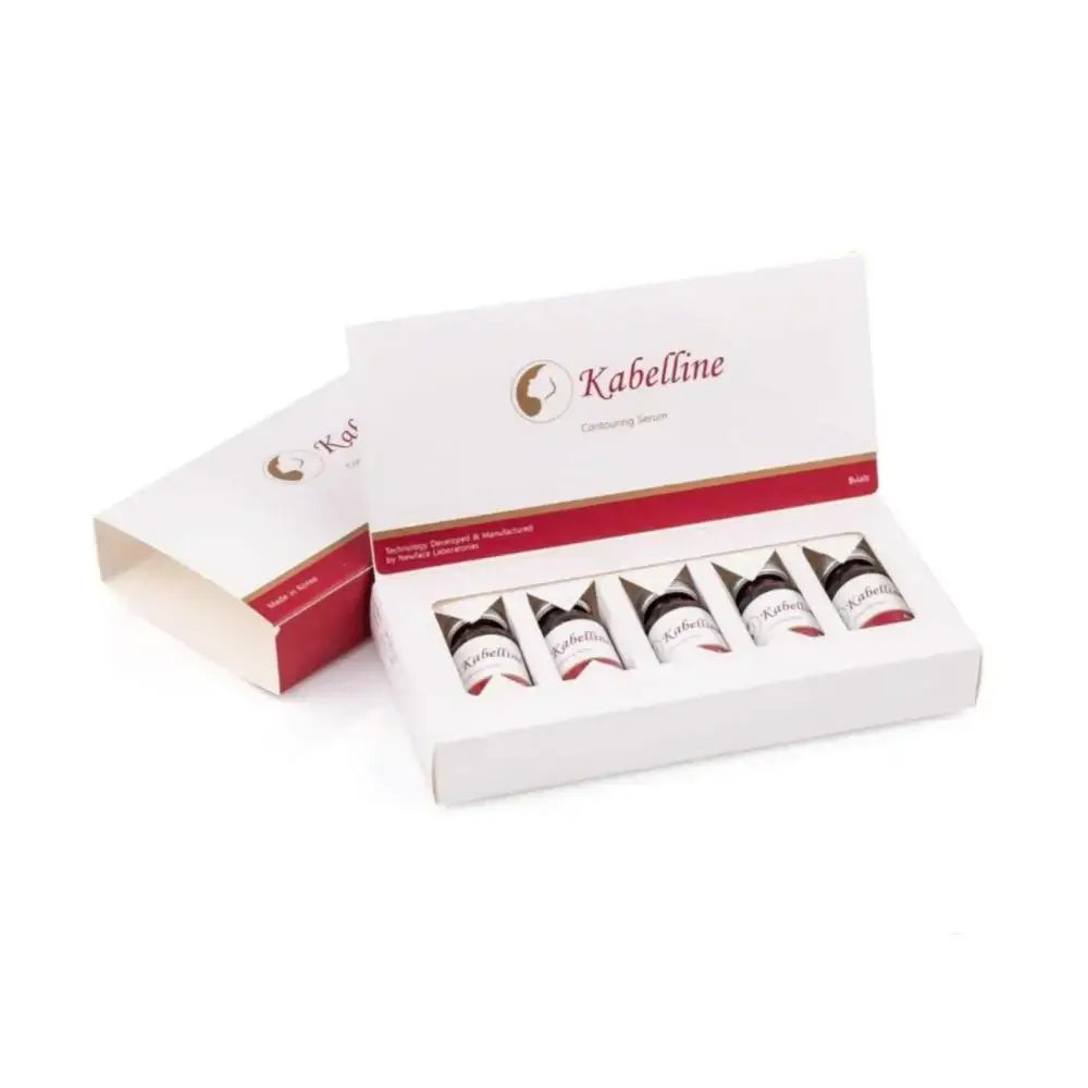 KABELLINE 5x8ml adipose dissolving solution box for targeted contouring and sculpting by Nutrination.