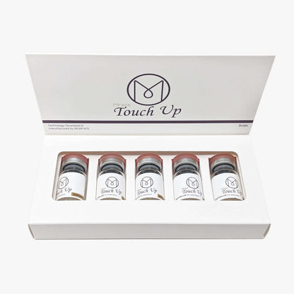 TOUCH UP PCL product packaging featuring 5 vials designed for collagen stimulation and volume enhancement.