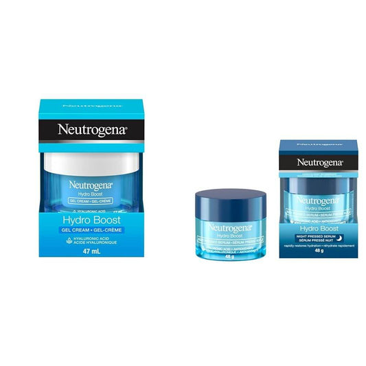 Neutrogena Hydro Boost Gel Cream with Hyaluronic Acid 47ml for intense hydration and smooth skin, perfect for all skin types.