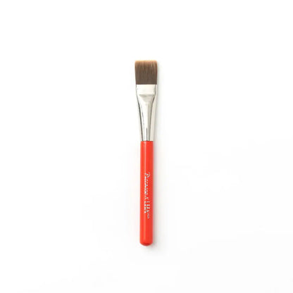 Professional red brush for applying LHALA PEEL set products with a sleek design, ideal for skin resurfacing.