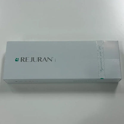 Rejuran I polynucleotide booster box for eyes and delicate areas, promoting nutrition and skin revitalization.
