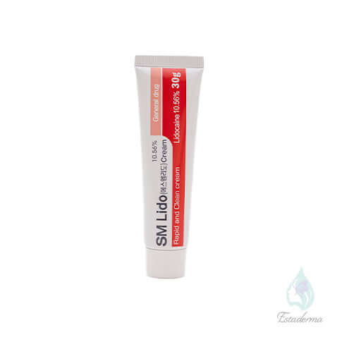 SM Cream 30g by Nutrination, numbing cream for painless treatments, perfect for on-the-go care.
