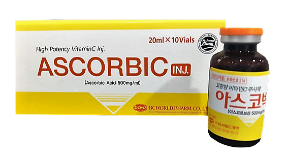 High Potency Vitamin C Vials Canada with 10 vials of 20ml each for immune support